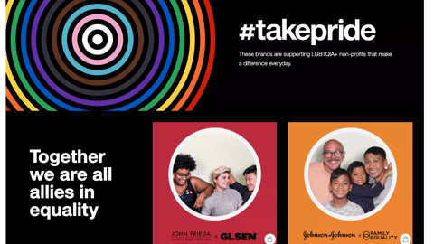 Target #Takepride Page